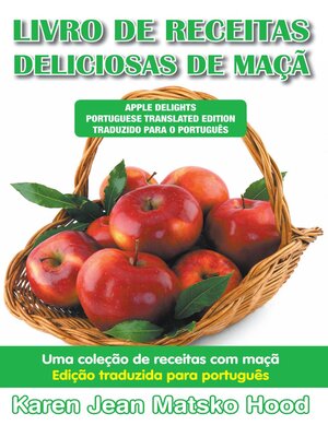 cover image of Livro de receitas deliciosas de maçã